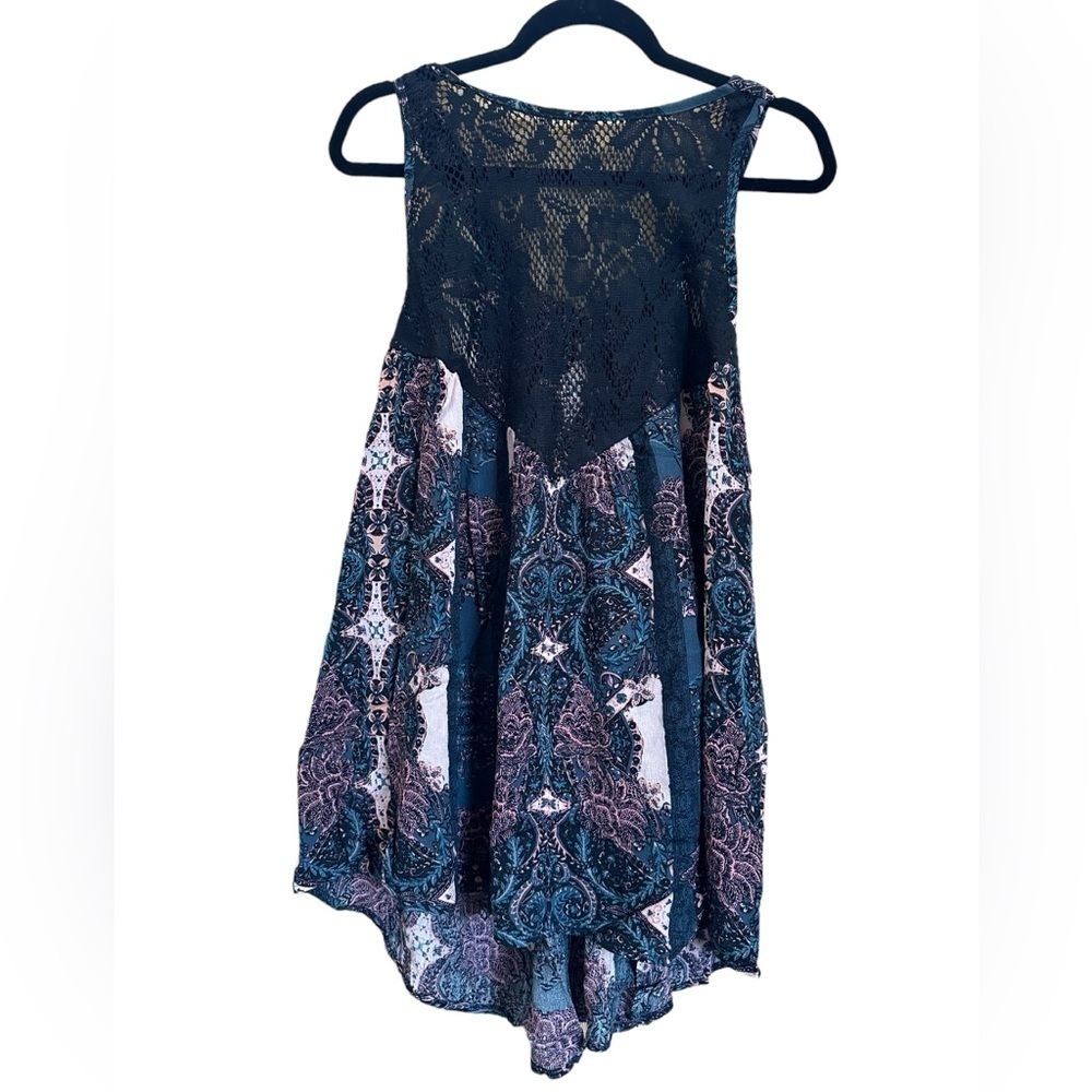 Free People Count Me In Trapeze Mini Dress XS, NWT - Picture 2 of 5